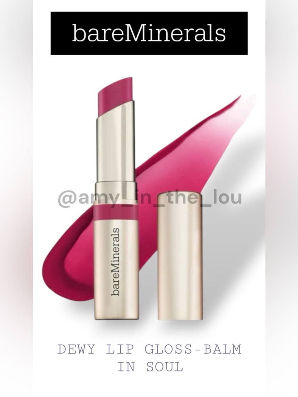 bareMinerals Dewy Lip Gloss-Balm in Soul